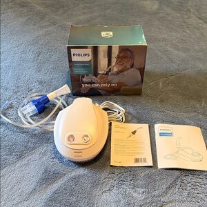 Philips Home Compressor Nebulizer Device for Respiratory Treatments